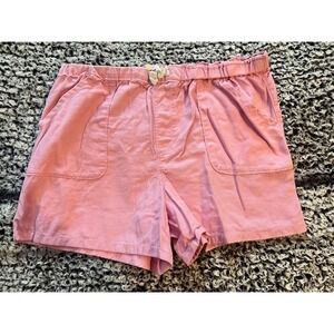 Women's Wonder Nation Pull-On Pink Shorts Size XXL